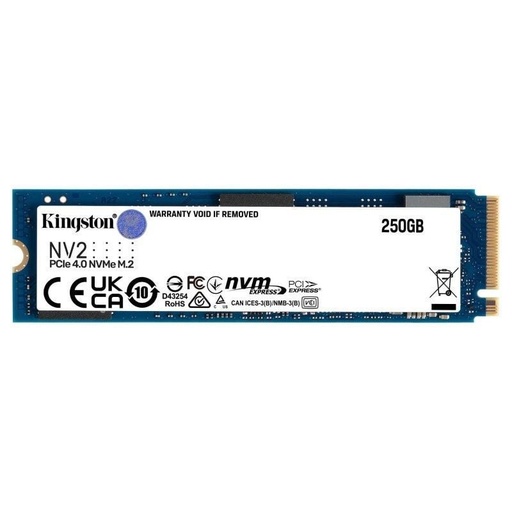 [SNV2S/250G] Disco SSD Kingston NV2 250GB/ M.2 2280 PCIe NVMe