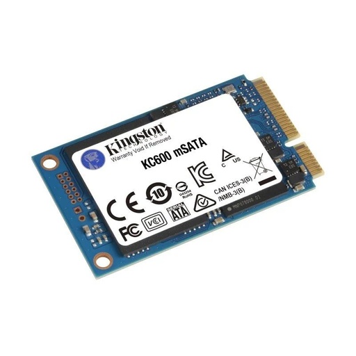 [SKC600MS/256G] Disco SSD Kingston KC600 256GB/ mSATA/ Full Capacity