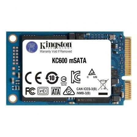 [SKC600MS/512G] Disco SSD Kingston KC600 512GB/ mSATA/ Full Capacity