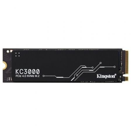 [SKC3000D/4096G] Disco SSD Kingston KC3000 4TB/ M.2 2280 PCIe 4.0/ con Difusor de Calor/ Full Capacity