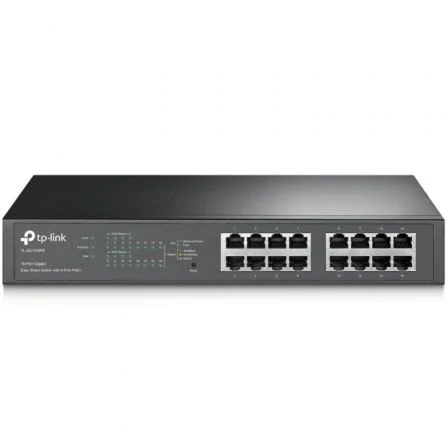 [TL-SG1016PE] Switch TP-Link TL-SG1016PE/ 16 Puertos/ RJ45 10/100/1000/ PoE+