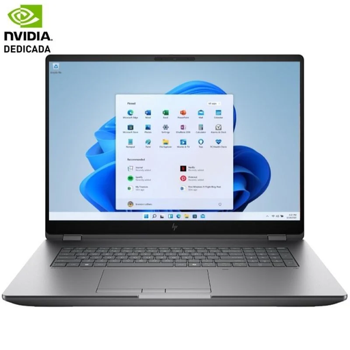 Portátil Workstation HP ZBook Fury G1i Intel Core Ultra 7-265HX/ 32GB/ 1TB SSD/ RTX Pro 4000 Blackwell/ 16"/ Win11 Pro