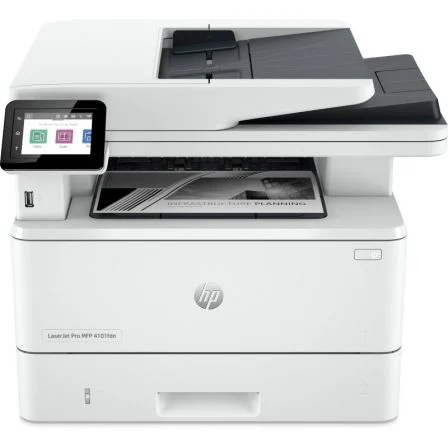 [HP-REA-LASERJET PRO 4102DW] Multifunción Láser Monocromo HP Laserjet Pro 4102DW Reacondicionada WiFi/ Dúplex/ Blanca